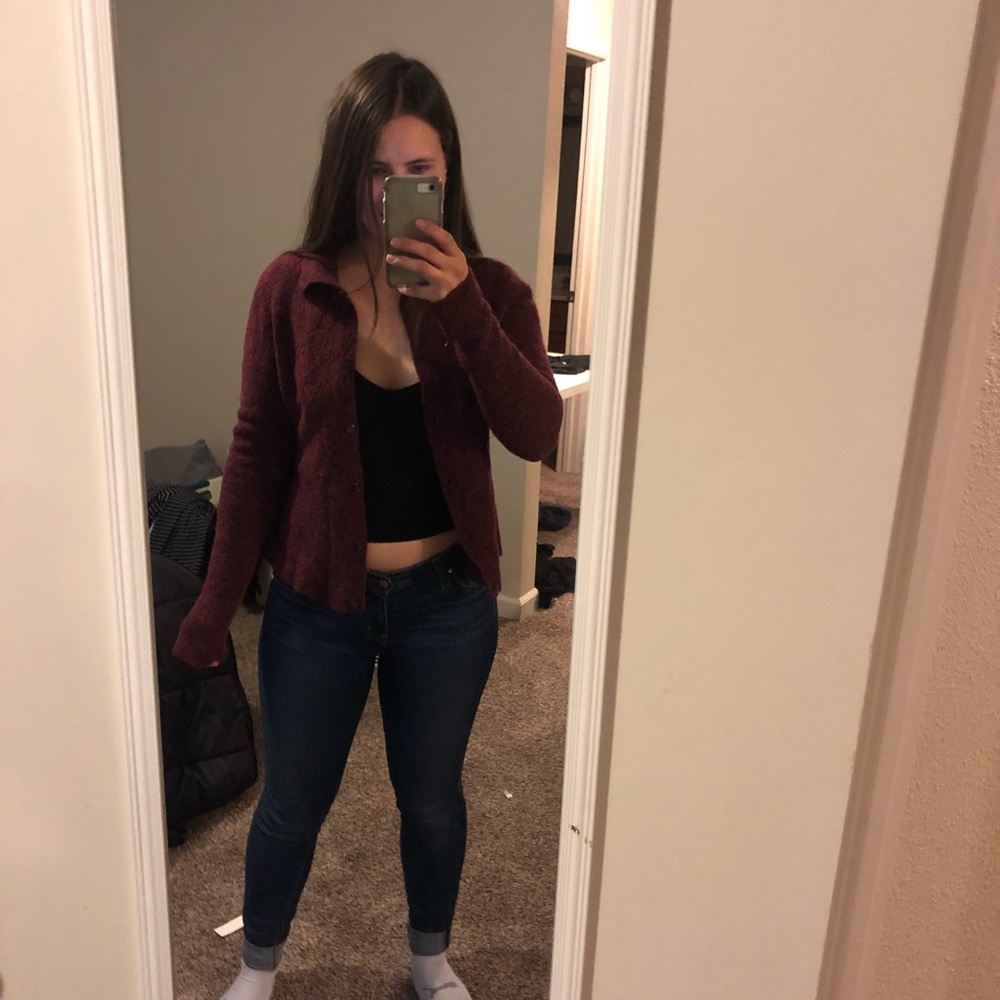 Patagonia wool cardigan